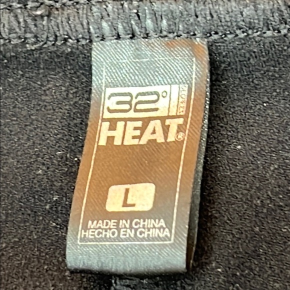 32 Degrees Women’s Joggers Size L Black Side Pockets Polyester/Spandex - Picture 2 of 10